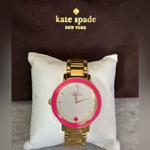 Kate Spade Gold and Pink Women's Watch